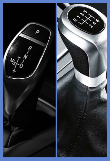 Passerelle - Boite auto vers boite manuelle